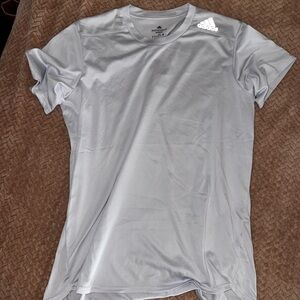 Adidas Silver Athletic T-Shirt
